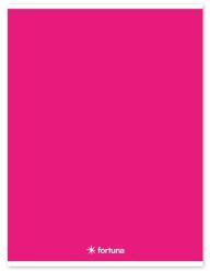 Fortuna Caiet căptușit FORTUNA Monocolor A/4 32 foi magenta 01.02095 (01.02095)