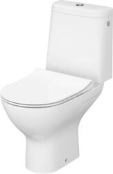 Cersanit Colour wc compact cu capac soft-close cu spălare turbionară alb K103-050 (K103050)