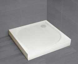 Radaway Paros C szögletes zuhanytálca előlappal 100x100 fehér, ajándék szifonnal