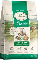 Lukullus 2x10kg Lukullus pézsmaréce & bárány hidegen sajtolt száraz kutyatáp új rceptúra