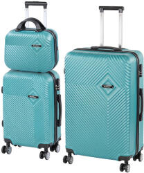 Leziter TraveLux Pro XX gurulós bőrönd szett lagúnakék (LTRPBS-XXIII-LK)