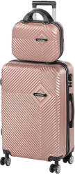 Leziter TraveLux Pro IV gurulós bőrönd szett rosegold (LTRPBS-IV-RG)