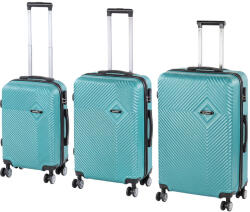 Leziter TraveLux Pro XXII gurulós bőrönd szett lagúnakék (LTRPBS-XXI-LK)