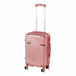 Leziter TraveLux Urban kabinbőrönd keményfedeles levehető kerékkel 50x35x23 cm lazacrózsaszín (833-LR20)