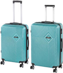 Leziter TraveLux Pro XII gurulós bőrönd szett lagúnakék (LTRPBS-XI-LK) - homelux