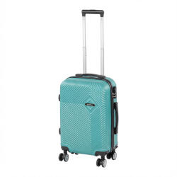 Leziter TraveLux Pro kabinbőrönd keményfedeles levehető kerékkel 50x40x20 cm lagúnakék (8016-LK20)