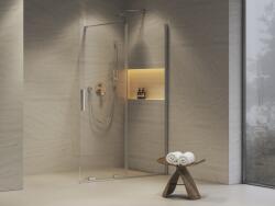 RAVAK Roll 140 cm Walk-In zuhanyfal Transparent üveggel, krómhatású X9WVM0C00Z1 (X9WVM0C00Z1)