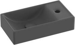 RAVAK Veda Wall 40 cm jobbos kézmosó, antracit XJXP3240000 (XJXP3240000)