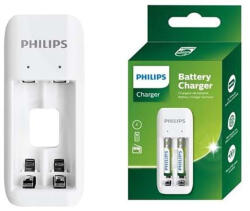 Philips Battery charger + 2xAA 700mAh, USB cable (Phil-SCB2070NB/00)