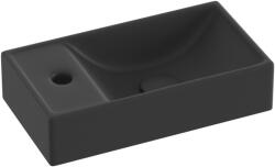 RAVAK Veda Wall 40 cm balos kézmosó, matt fekete XJXLD240000 (XJXLD240000)