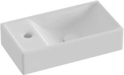 RAVAK Veda Wall 40 cm balos kézmosó, fehér XJXL1240000 (XJXL1240000)