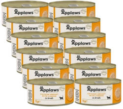 Applaws Applaws macska csirke és sajt 12x70 g konzerv