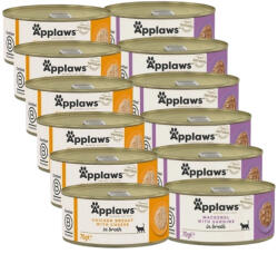 Applaws Applaws Macska Mix Ízek 12x70g KONSZERV