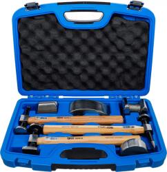 BGS technic Karosszéria egyengető 7 db-os készlet - idomok + kalapácsok - BGS (9-1672)