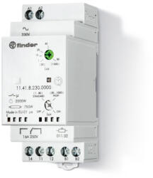 Finder 11.41. 8.230. 0000 Sorbaépíthető fénykapcsoló, 1000 lx-ig, 1 váltóérintkező 16 A, tápfeszültség: 230 V AC (11.41.8.230.0000)