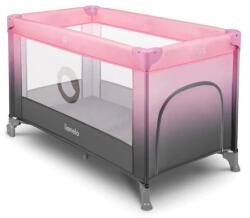 Lionelo - STEFI utazóágy rózsaszín/szürke 5903771702911 (LN0137)