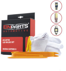 EinParts EPLSET36 Skoda Superb II beltéri LED készlet