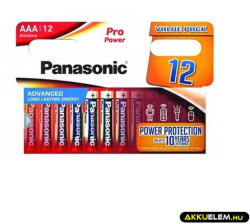 Panasonic Pro Power LR03 AAA elem 12db/csomag (ár/csomag)