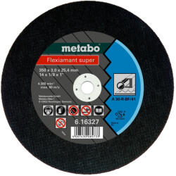 Metabo 616339000 Flexiarapid super vágótárcsa 350x3, 0x25, 4mm FÉM/ACÉL (616339000)