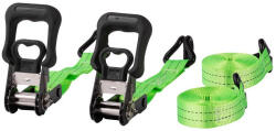 Strend Pro ST 217451 Rakományrögzítő (2db/csomag) racsnis (zöld) 30mm/500cm, max. 800kg (217451)