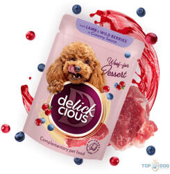  Delickcious Dog Dessert 85g Bárány Erdei