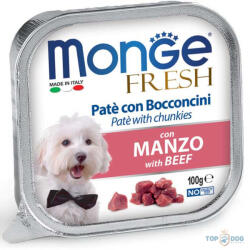 Monge 100gr Fresh Pate&Chunk Marha
