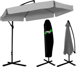 Garden Line Umbrelă de grădină 3 M GRI "BANANĂ" cu husă *5316 (CH-GAO5316)