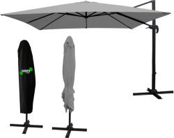 Garden Line Umbrelă de grădină "MINI ROMA" 2, 5 x 2, 5 M GRI cu husă *5378 (CH-GAO5378)