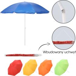 Chomik Umbrelă de plajă 155cm, mix de culori *8364 (CH-GAO8364)