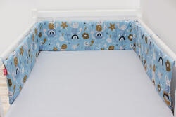 Scamp Hagyományos Pamut vászon rácsvédő 210cm - Blue Snail