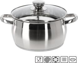 Chomik Oală din inox cu capac 4L 22 cm Belly *3370 (CH-KIR3370)