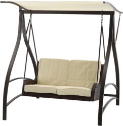 Garden Line SCAUN DE GRĂDINĂ DIN TECHNORATAN 166 x 130 x 170 CM CULOARE MARO PREMIUM *3132 (CH-KRE3132)