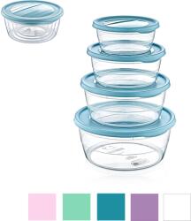 Hobby Life SET 4 CUTII ROTUNDE TREND BOX (0, 3+0, 7+1, 1+1, 75L) *9615 (CH-HOB021021)