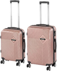 Leziter TraveLux Pro IX gurulós bőrönd szett rosegold (LTRPBS-IX-RG) - geminiduo