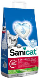 Sanicat 7 Days Freshness Attapulgit Macskaalom (Aloe Vera) - 4 l