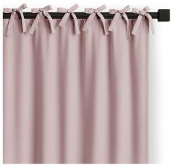 Restilo Draperie roz prăfuit dimout (semi-opacă) 140x250 cm Carli Tie - Restilo