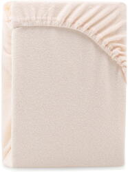 Restilo Bézs gumis frottír lepedő 160x200 cm Ruby - Restilo