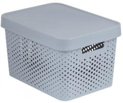 Keter Holes szürke tárolódoboz - Curver