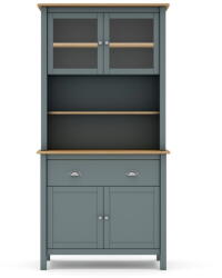 Marckeric Szürkészöld borovi fenyő kredenc 90x180, 5x40 cm Misti - Marckeric