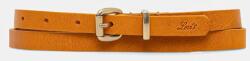 Levi's bőr öv DILLON NARROW - narancssárga 100