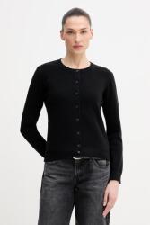 United Colors of Benetton pamut kardigán - fekete L - answear - 29 990 Ft