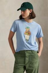 Ralph Lauren pamut póló - kék XS - answear - 36 990 Ft