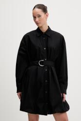 HUGO BOSS pamut ruha Kumira - fekete 40