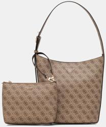 Guess kézitáska MERIDIAN - bézs Univerzális méret - answear - 64 990 Ft