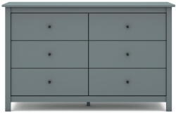 Marckeric Szürkészöld borovi fenyő komód 130x80x45 cm Misti - Marckeric