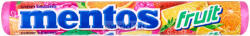Mentos Fruit 38Gr Gyümölcs Ízű Cukordrazsé