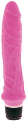  Szilikon élethű vízálló vibrátor - 20, 5 cm - rózsaszín Classic Large Vibrator Pink