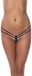  Pántos mini fekete tanga G-String Black OS