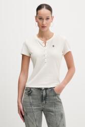 Guess Jeans t-shirt - bézs L - answear - 17 990 Ft