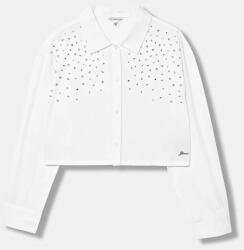 Guess gyerek ing pamutból - fehér 136-146